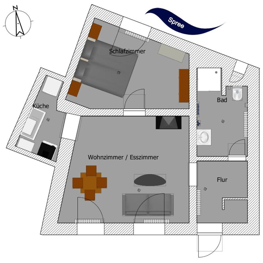 Spreeblick Apartments Будишин Екстер'єр фото