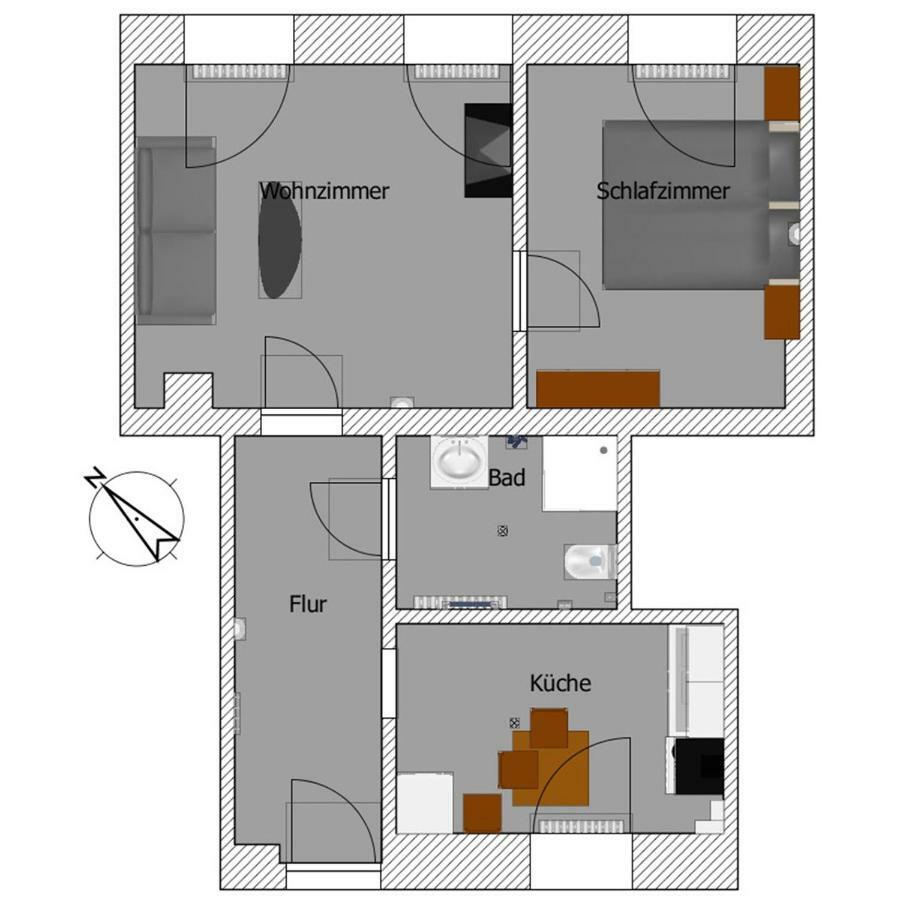 Spreeblick Apartments Будишин Екстер'єр фото