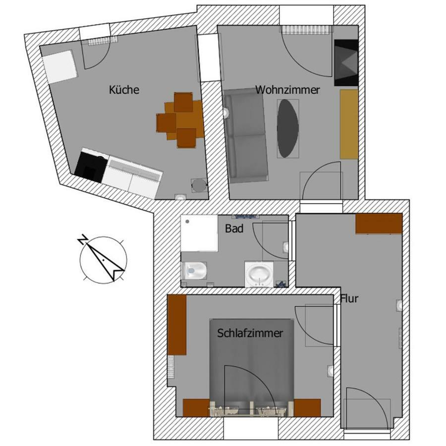 Spreeblick Apartments Будишин Екстер'єр фото