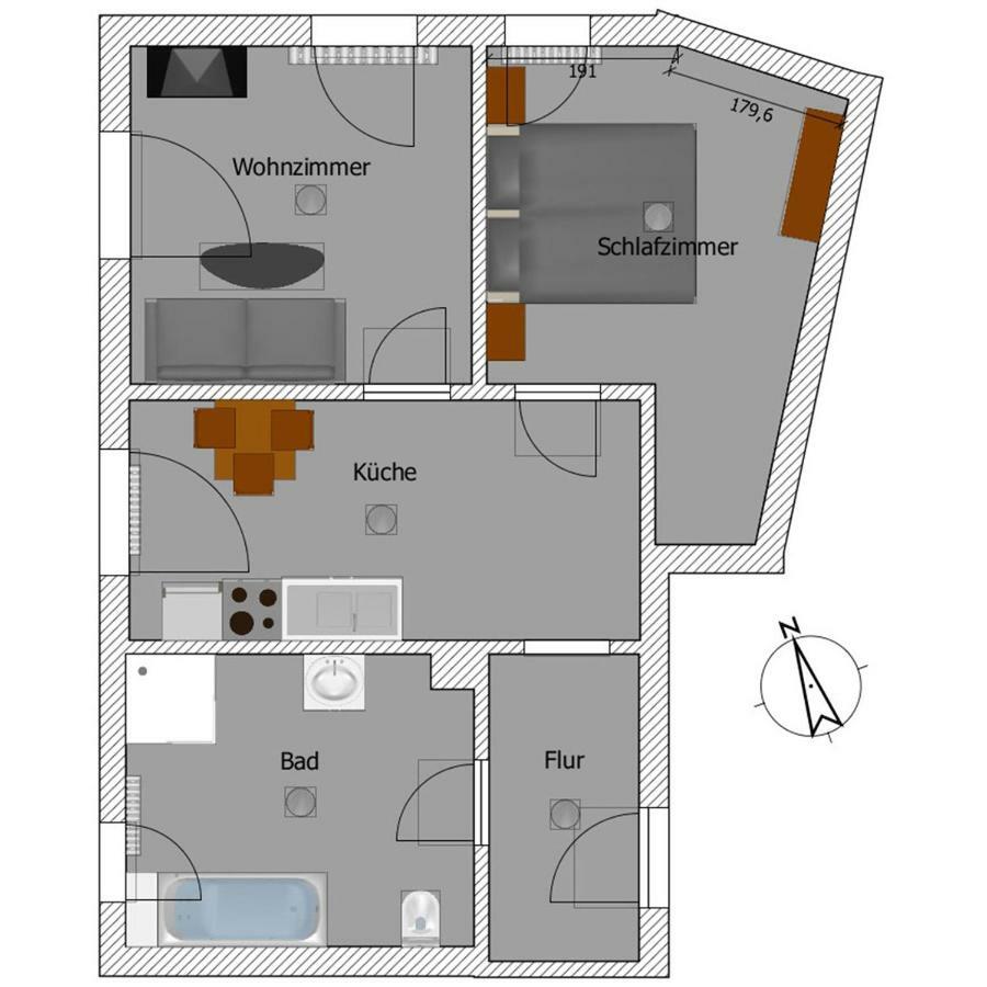 Spreeblick Apartments Будишин Екстер'єр фото